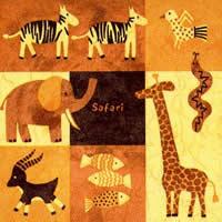 3091 - Jungle animals – Cartoon like