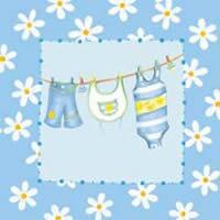 3085 - Baby clothes on the line