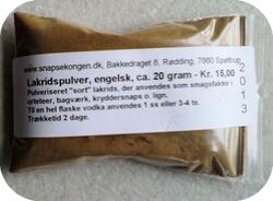 Licorice powder - approx. 20 grams