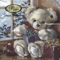 4773 - Teddy Bear mit Weihnachtsgeschenken