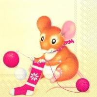 5117 - Sjove mus og garnnøgler