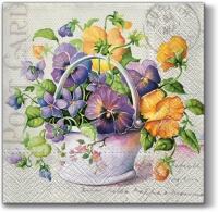 5317 - Pansies bouquet