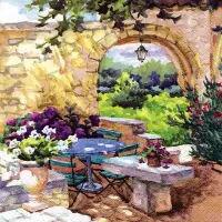 5645 - Patio Morning in Provence
