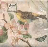 4019 - Bird and flowers