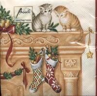 4014 - Cats and Christmas socks