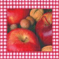 3954 - Äpfel und Nüsse und rote Würfel