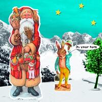3945 - Picture postcard Santa Claus