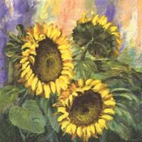 3827 - Sunflowers - Coffee napkin