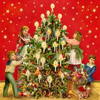 3606 - Kids at the Christmas tree