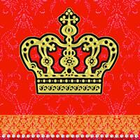 3080 – Kings crown – Red