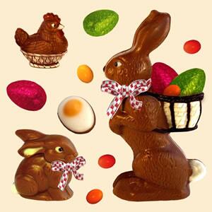2653 - Choclate Easter hare