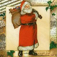 2564 - Santa Claus with gift sack