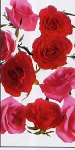 1624 - Roses, natural - Handkerchief