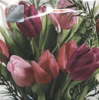 4589 - Tulipaner i lilla nuancer