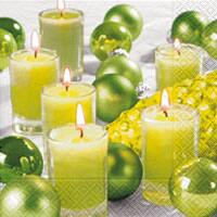 4072 – Candles and green balls