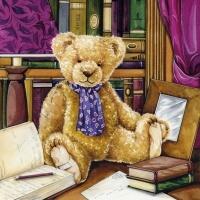 5464 - Teddy in Library