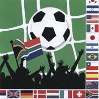 3752 - Fodbold og flag