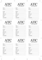 ATC Labels - 9 stk. pr. ark