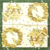 2195 - Fugle - Grøn