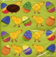 1703 - Påskeæg og påskekyllinger