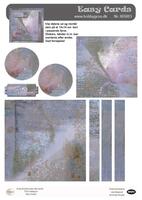 065003 Easy Card Invitation Konfirmation - Blå farver