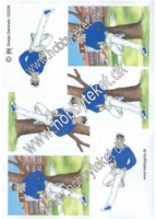 120029 Student - Dreng ved træ - Blå