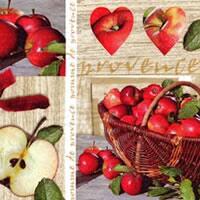4208 - Røde æbler og hjerter