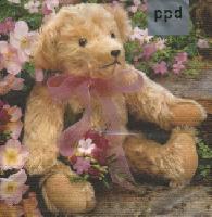 4755 - Bamse og blomster
