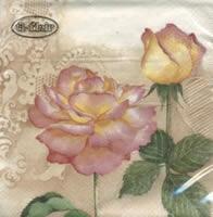 4847 - Belles roses - Ivory