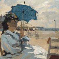 5396 - Beach at Trouville