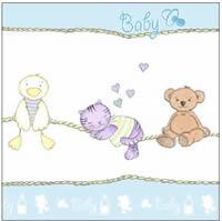 3978 - Babys things - Blue